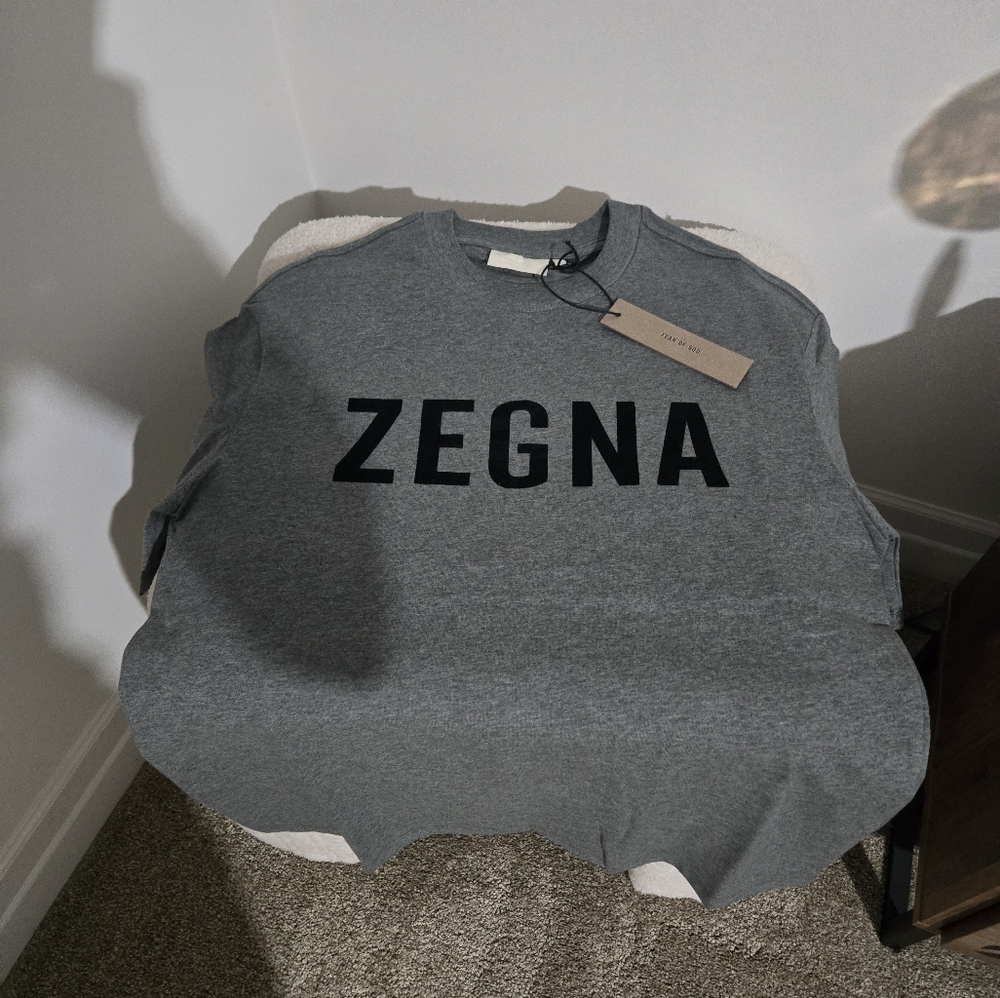 NWT Rare ZEGNA X FEAR OF GOD Short Sleeve Tee